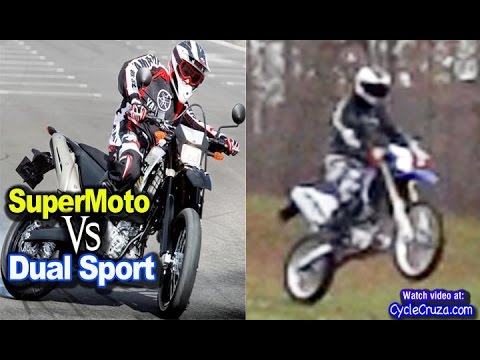 Supermoto Vs Dual Sport Motorcycle Off Road Action Motovlog