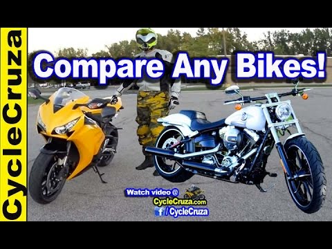 SuperSport Vs Cruiser Compare Any Motorcycles MotoVlog