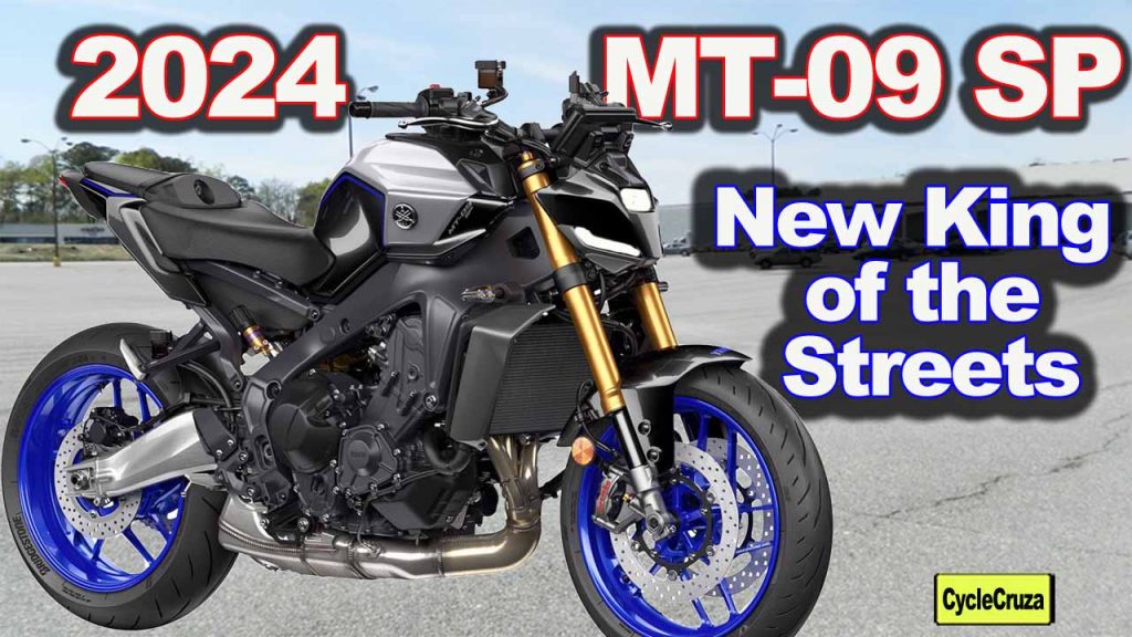 NEW 2024 Yamaha MT09 SP Review Amazing! CycleCruza's World