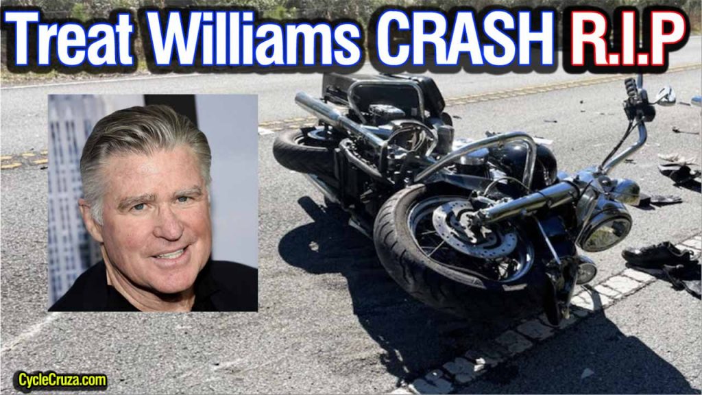 Treat Williams Motorcycle CRASH | CycleCruza's World